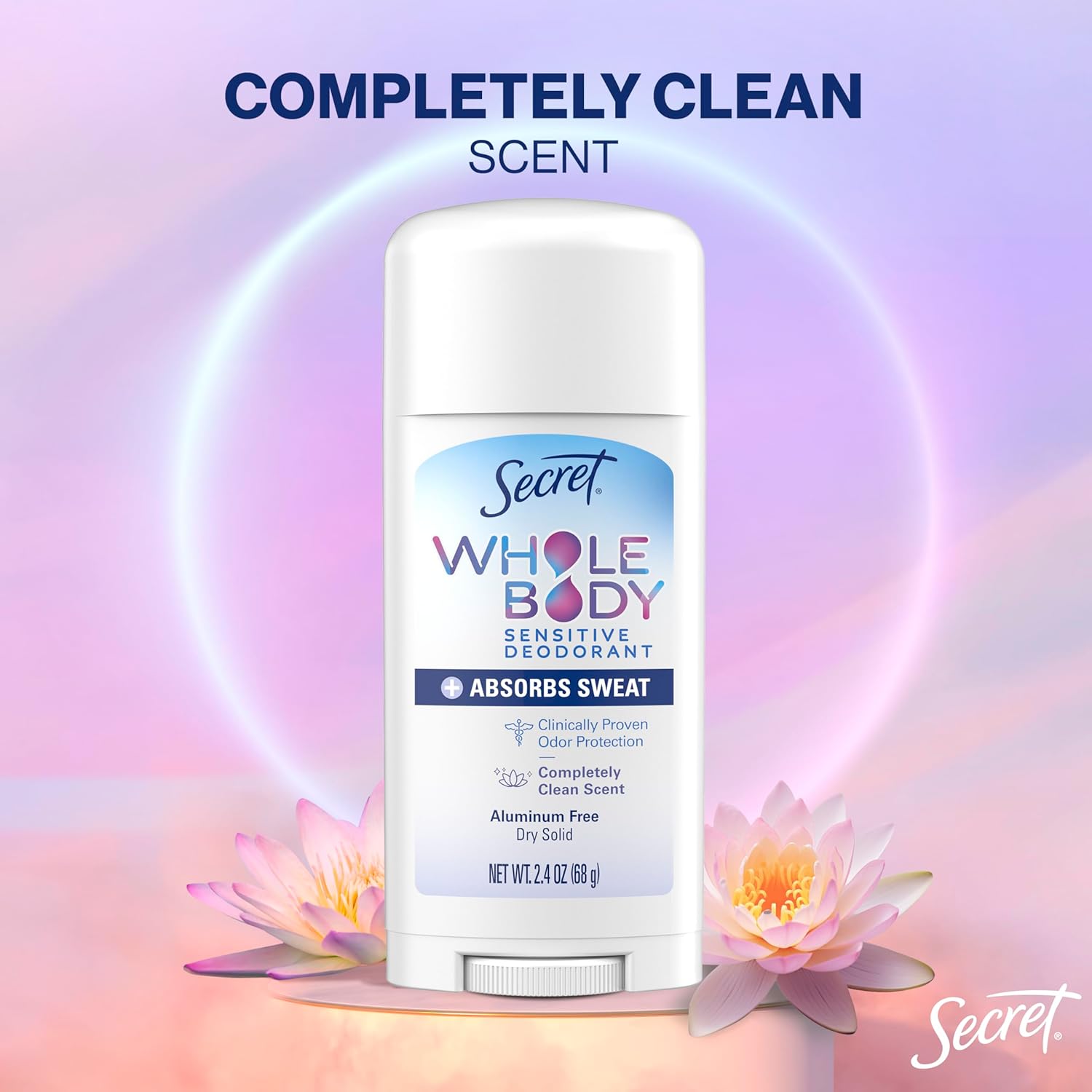 Secret Whole Body Deodorant Stick for Women